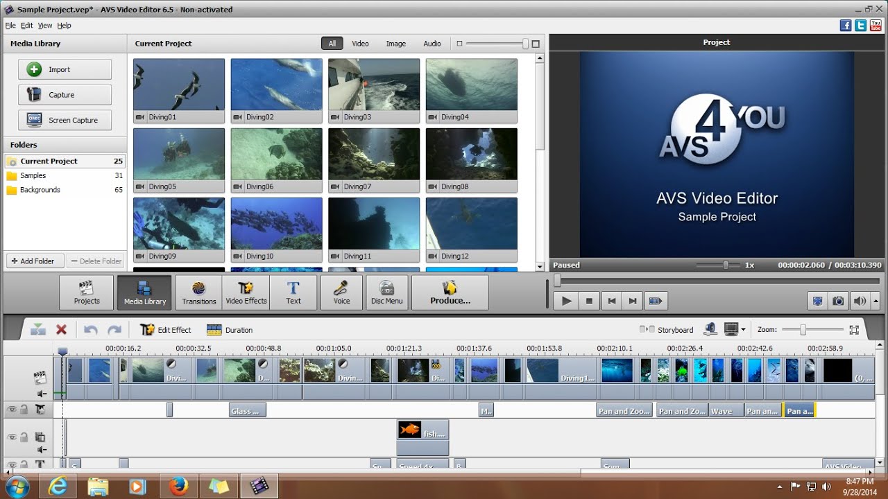 Windows 7 video editing software