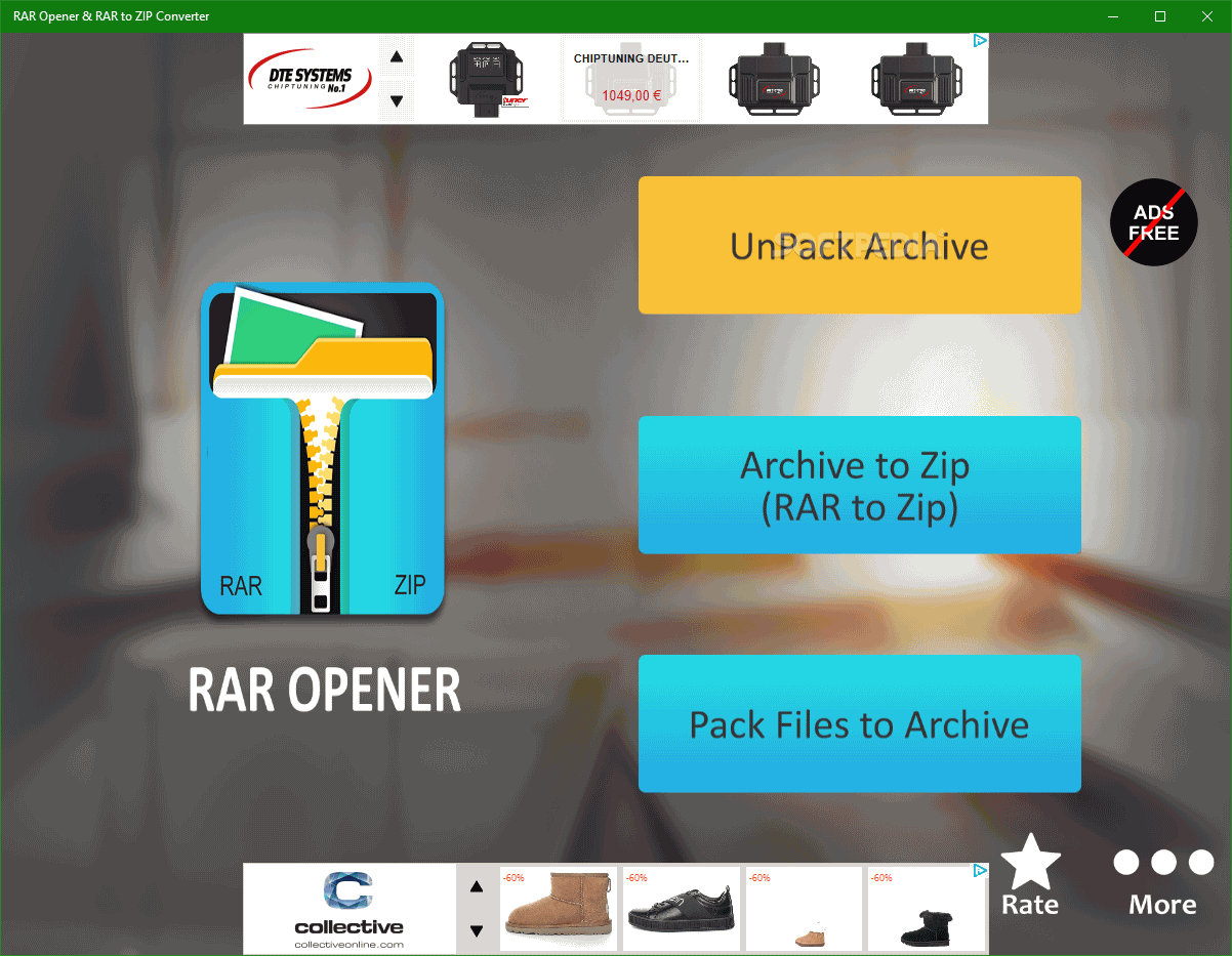 Free rar converter